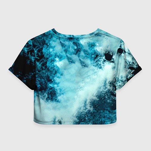 Женский топ Артуро Гатти в дыму / 3D-принт – фото 2