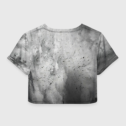 Женский топ Серая боксерская груша / 3D-принт – фото 2