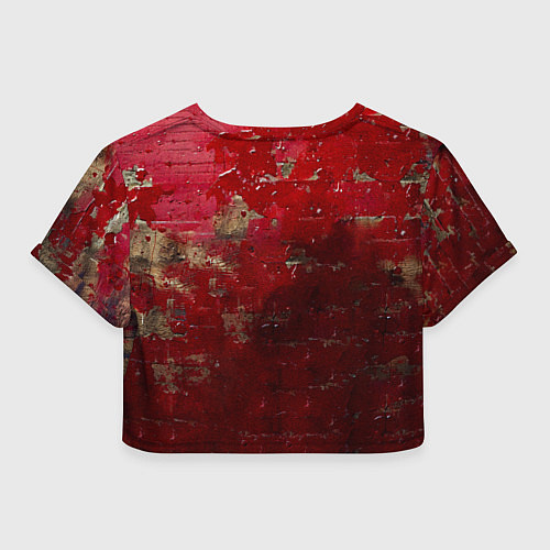 Женский топ Бойцовские перчатки на красном / 3D-принт – фото 2