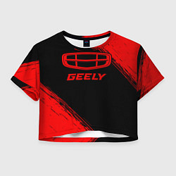 Женский топ Geely - red gradient