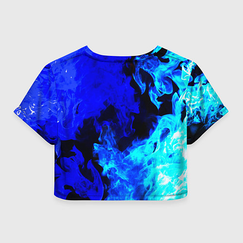Женский топ Monster energy синий дым / 3D-принт – фото 2