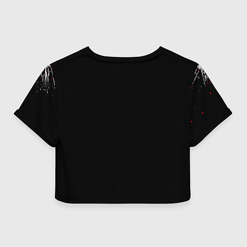 Женский топ Дастин Порье на черном / 3D-принт – фото 2