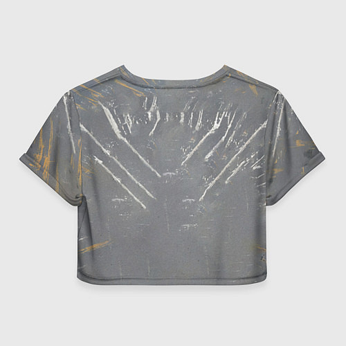 Женский топ Мухаммед Али на сером / 3D-принт – фото 2