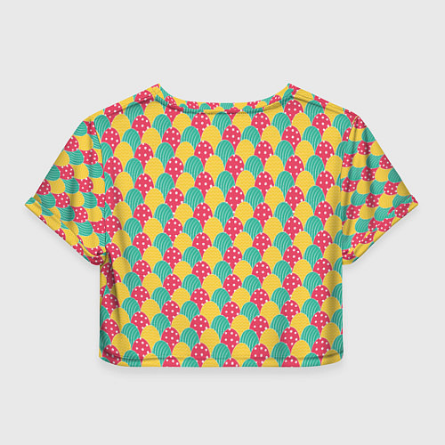 Женский топ Крашенные яйца / 3D-принт – фото 2