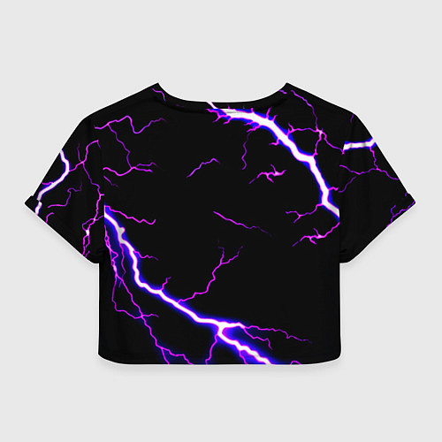 Женский топ Monster energy neon storm / 3D-принт – фото 2