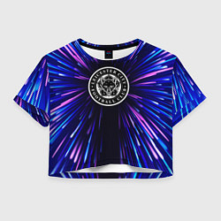 Женский топ Leicester City neon energy