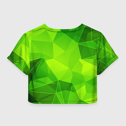 Женский топ Chevrolet green poly / 3D-принт – фото 2