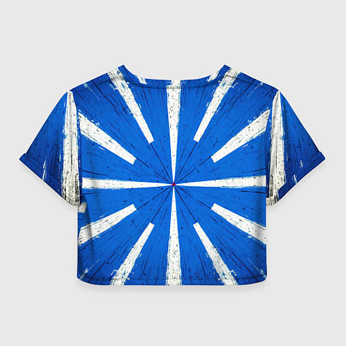 Женский топ Синяя мишень / 3D-принт – фото 2