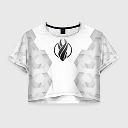 Женский топ Dead Space white poly