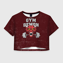 Женский топ Gym demon