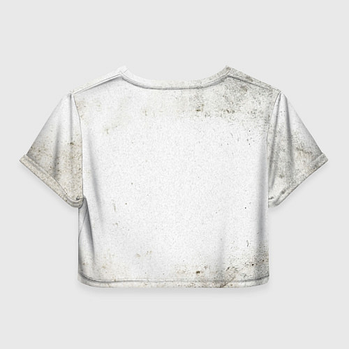 Женский топ Спортивная гимнастика на белом / 3D-принт – фото 2