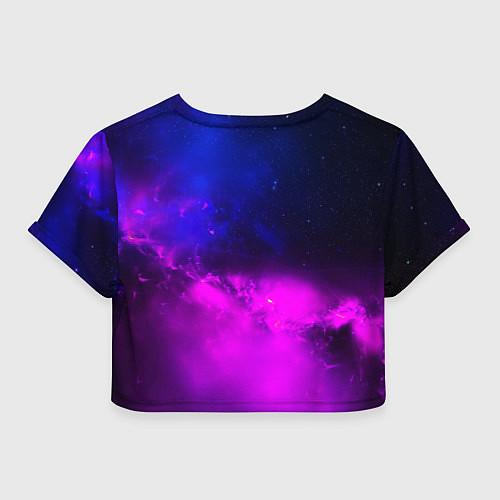 Женский топ Космонавт среди облаков / 3D-принт – фото 2