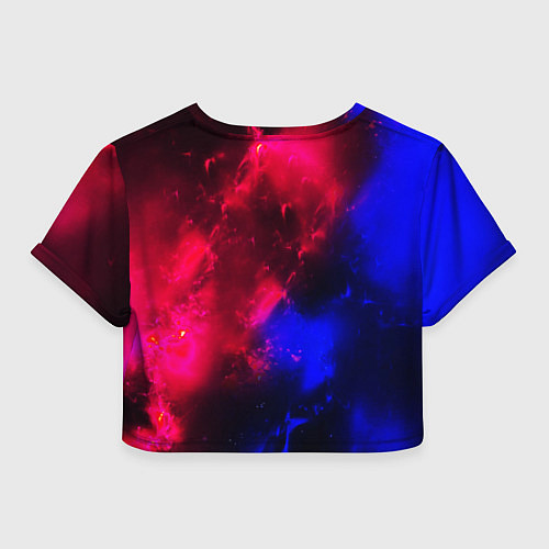 Женский топ Космонавт в пламени / 3D-принт – фото 2