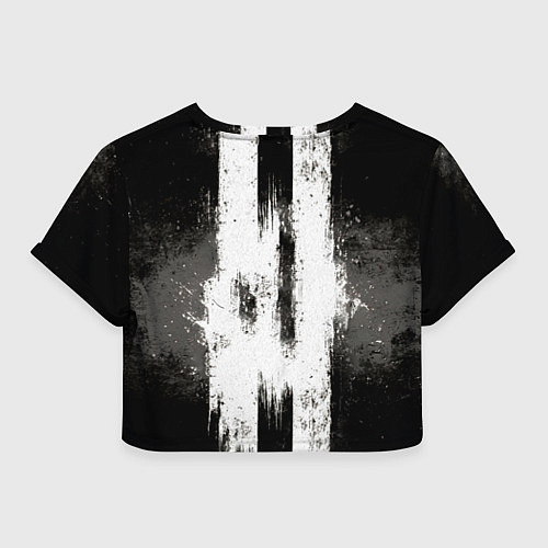 Женский топ Конный спорт на черном / 3D-принт – фото 2