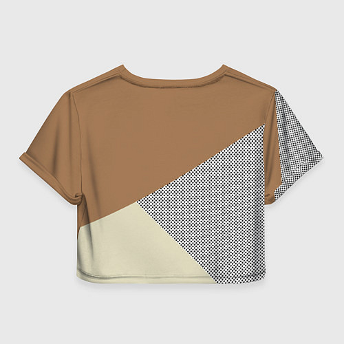 Женский топ Sport светло-коричневый / 3D-принт – фото 2
