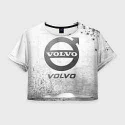 Женский топ Volvo - white gradient
