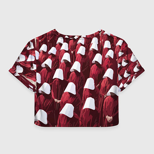 Женский топ Рассказ служанки паттерн / 3D-принт – фото 2