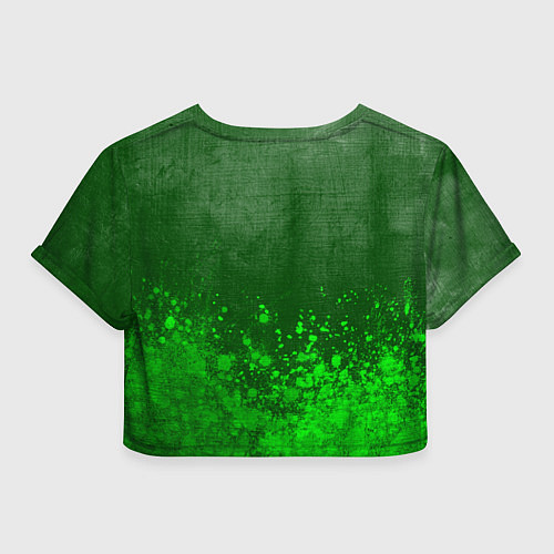 Женский топ Benfica - green gradient посередине / 3D-принт – фото 2