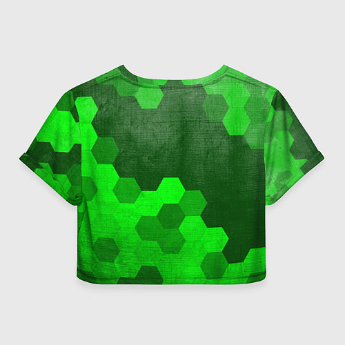 Женский топ Exeed - green gradient посередине / 3D-принт – фото 2