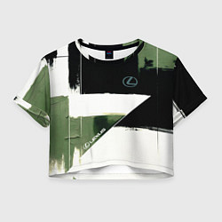 Женский топ Lexus логотип