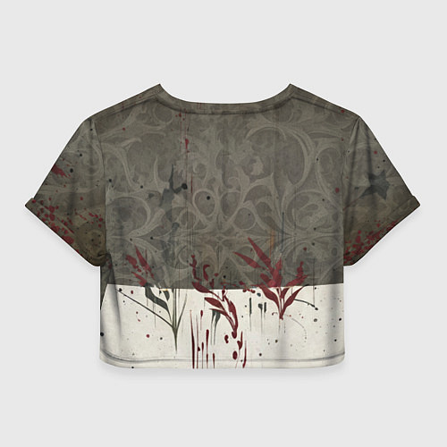 Женский топ Карикатурный лис / 3D-принт – фото 2