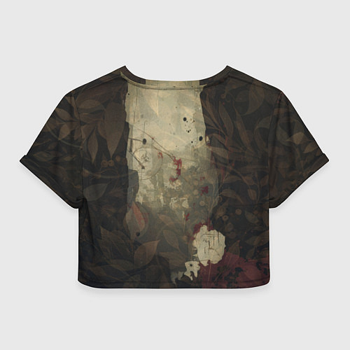 Женский топ Рыжий лис хитрец / 3D-принт – фото 2