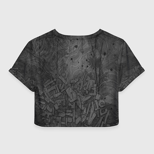 Женский топ Акула в капюшоне / 3D-принт – фото 2