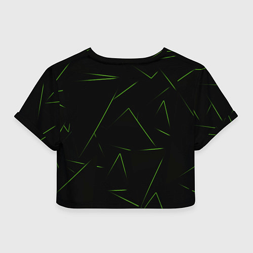 Женский топ Color green line / 3D-принт – фото 2