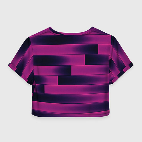 Женский топ Color pink square / 3D-принт – фото 2