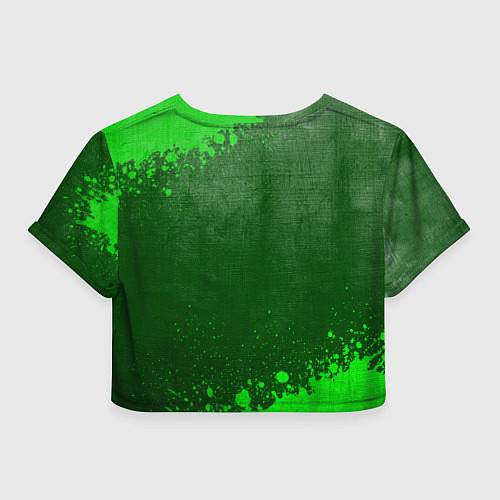 Женский топ Land Rover - green gradient / 3D-принт – фото 2