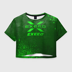 Женский топ Exeed - green gradient