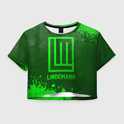 Женский топ Lindemann - green gradient