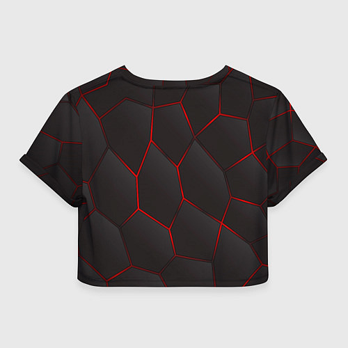 Женский топ ACDC спинами друг другу / 3D-принт – фото 2