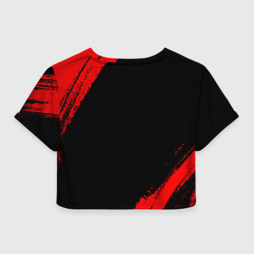 Женский топ Imagine Dragons - red gradient / 3D-принт – фото 2