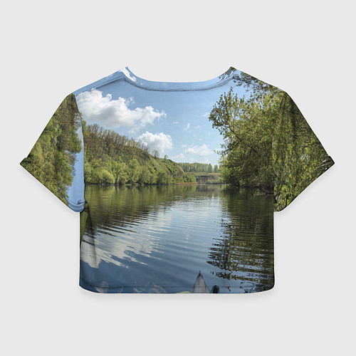 Женский топ Сплав по Красивой Мече / 3D-принт – фото 2