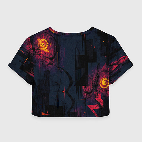 Женский топ Магический лисёнок / 3D-принт – фото 2