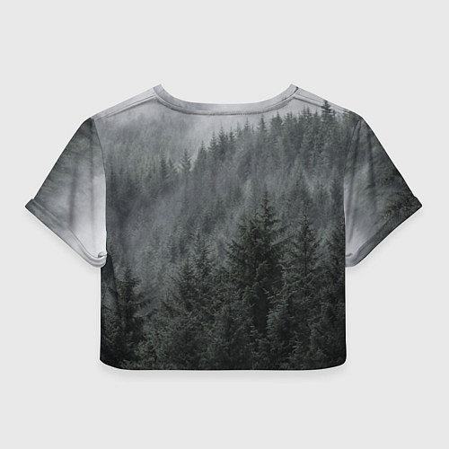 Женский топ Древние боги могучих лесов / 3D-принт – фото 2