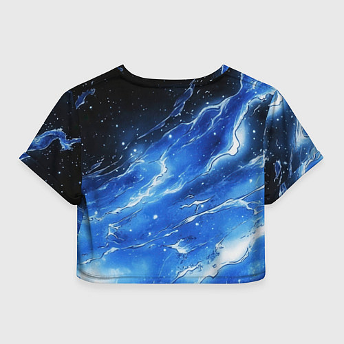 Женский топ Bones глаза закрыты / 3D-принт – фото 2