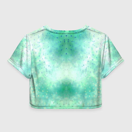 Женский топ Веселая лисичка ест арбуз / 3D-принт – фото 2