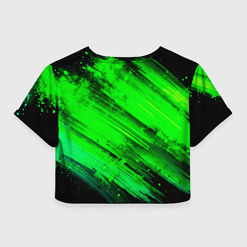 Женский топ Bones лого с черепом / 3D-принт – фото 2