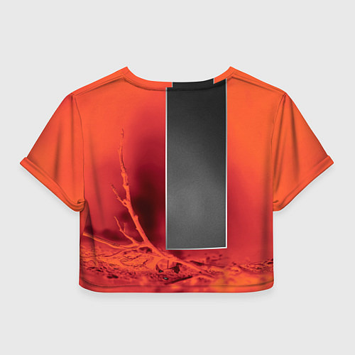 Женский топ Хмурый кролик / 3D-принт – фото 2