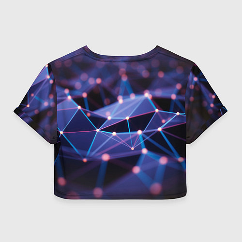 Женский топ Lana Del Rey и неоновая вывеска / 3D-принт – фото 2