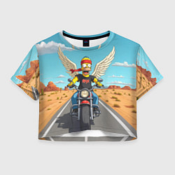 Женский топ Летящий в даль Гомер - Ария