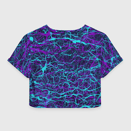 Женский топ Призрак самурая - неновый арт / 3D-принт – фото 2