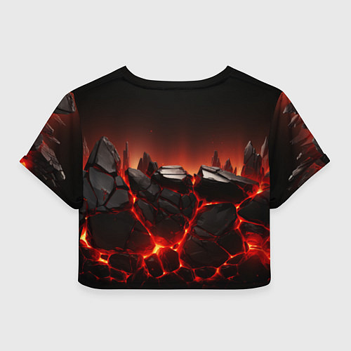 Женский топ Леди Гага огненная балерина / 3D-принт – фото 2