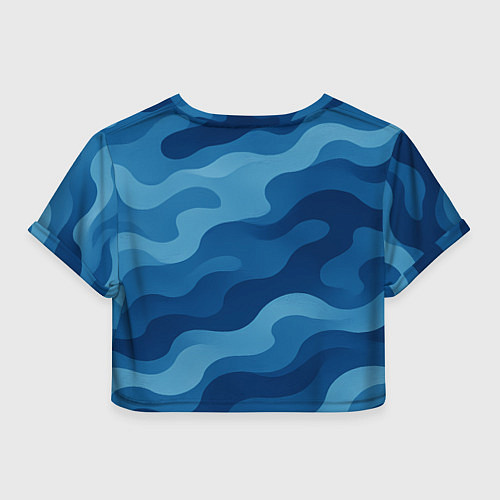 Женский топ ВМФ медведь / 3D-принт – фото 2