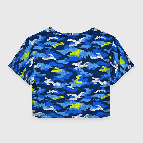 Женский топ ВМФ злой медведь в шлеме / 3D-принт – фото 2