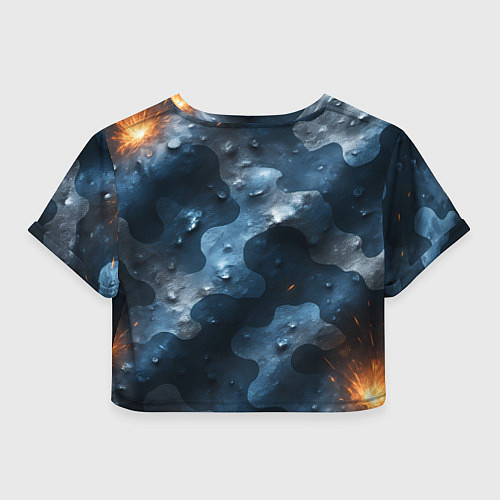 Женский топ Штурвал и якорь ВМФ / 3D-принт – фото 2