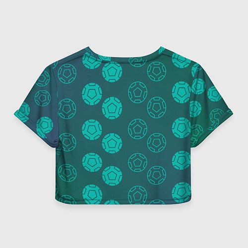 Женский топ Спортивные мячи / 3D-принт – фото 2