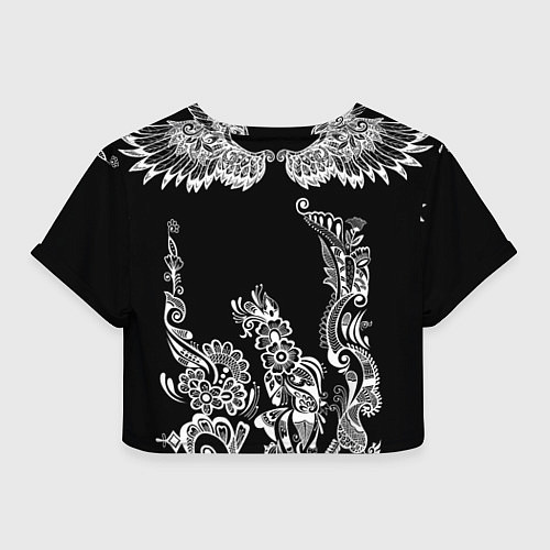 Женский топ Wings tattoo / 3D-принт – фото 2